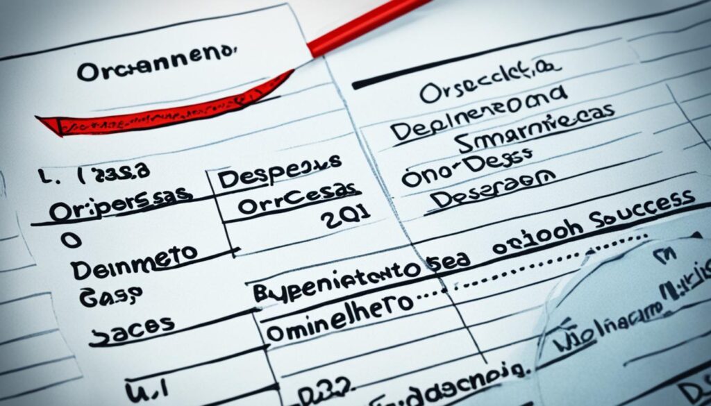 Orçamento X Despesas