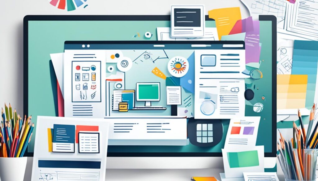 criação de portfólio online