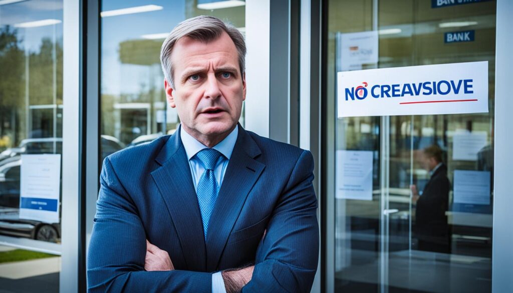 dificuldades na obtenção de crédito