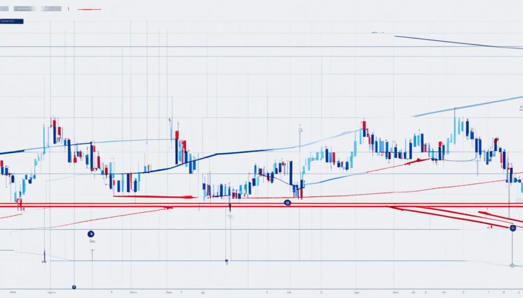 linha de tendência de baixa linha de tendência de baixa