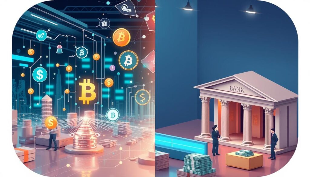 defi vs bancos tradicionais